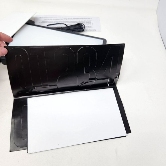 Westek SL-ALWR Address Light Led Wired LT 5.125Hx 10"W x 1"D Black - Picture 16 of 16